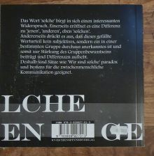 Buch „So Schicht“ – Rückseite