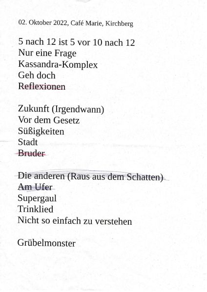 Datei:Setlist Cafe Marie021022.jpg