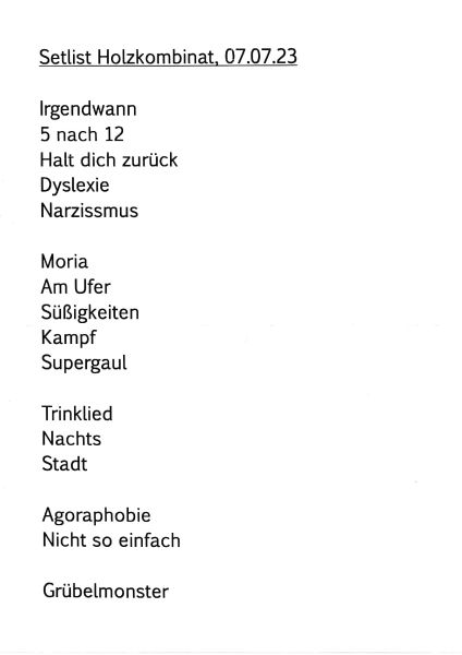 Datei:Setlist Holzkombinat070723.jpg