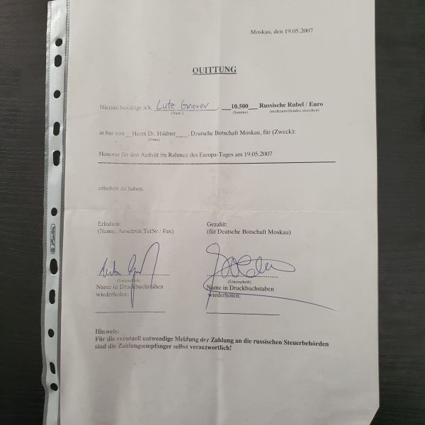 Datei:Etc 2007 RusslandtourQuittungBotschaft.jpg