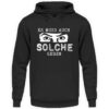 Hoodie "Es muss auch Solche geben" - Unisex Kapuzenpullover Hoodie-639