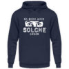 Hoodie "Es muss auch Solche geben" - Unisex Kapuzenpullover Hoodie-1698