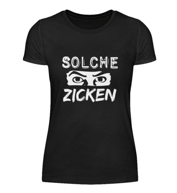 SOLCHE ZICKEN - Damenshirt-16
