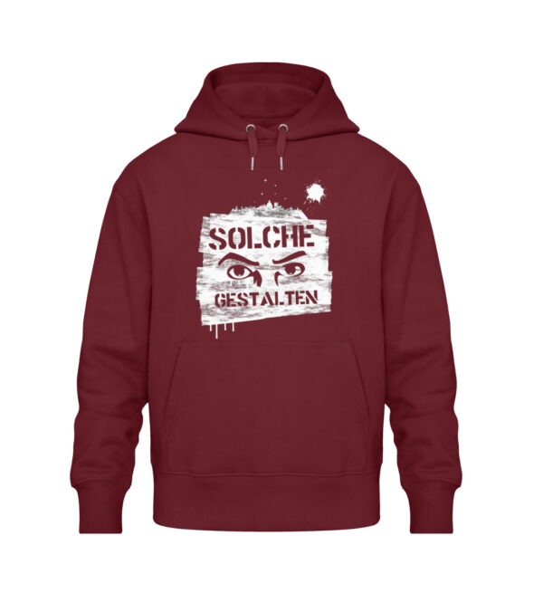 Hoodie SOLCHE GESTALTEN - Unisex Oversized Organic Hoodie-6974