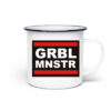 Tasse "Grübelmonster" - Emaille Tasse-3