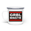 Tasse "Grübelmonster" - Emaille Tasse-3